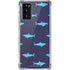 Shark Print Galaxy Note20 5G Clear Case