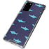 Shark Print Galaxy Note20 5G Clear Case
