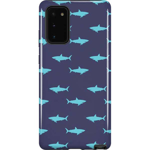 Shark Print Galaxy Note20 5G Pro Case