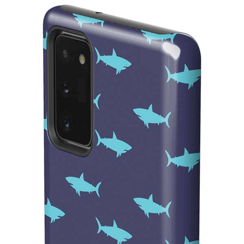 Shark Print Galaxy Note20 5G Pro Case