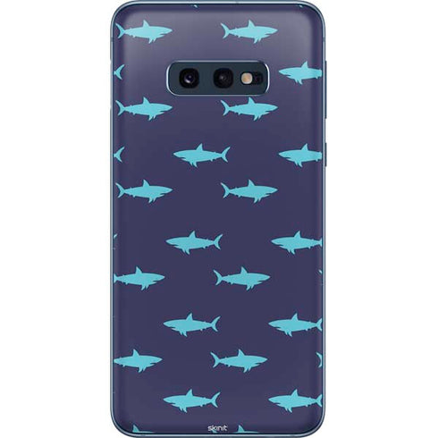Shark Print Galaxy S10e Skin