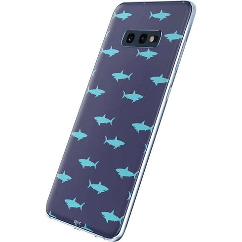 Shark Print Galaxy S10e Skin