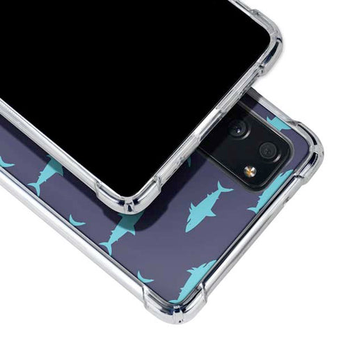 Shark Print Galaxy S20 FE Clear Case