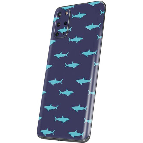 Shark Print Galaxy S20 Plus Skin