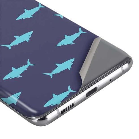 Shark Print Galaxy S20 Plus Skin
