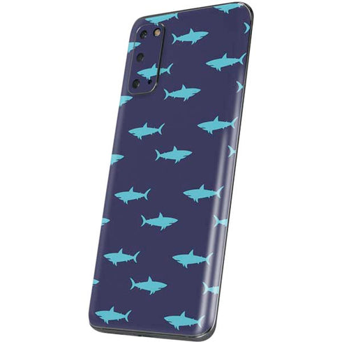 Shark Print Galaxy S20 Skin