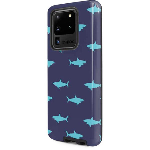 Shark Print Galaxy S20 Ultra 5G Pro Case