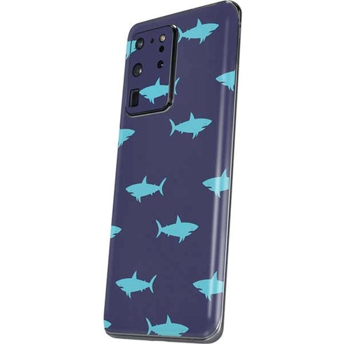 Shark Print Galaxy S20 Ultra 5G Skin