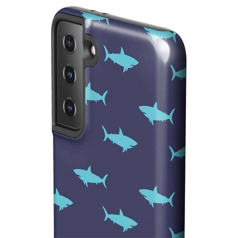Shark Print Galaxy S21 Plus 5G Pro Case