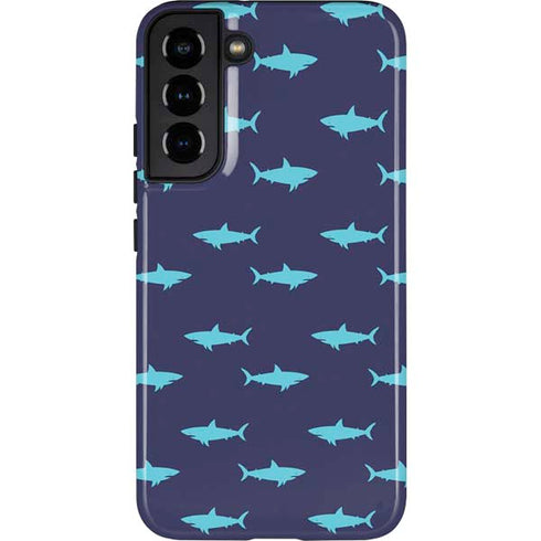 Shark Print Galaxy S22 Plus Pro Case