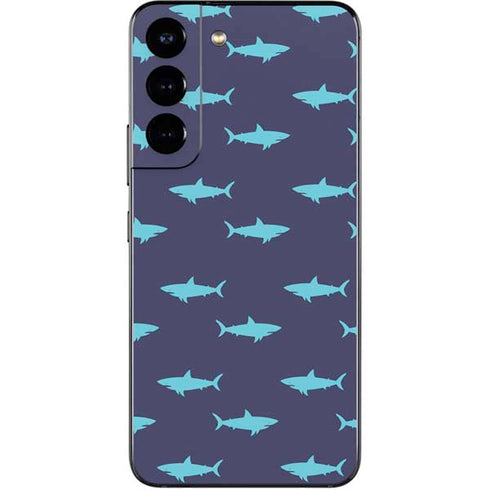 Shark Print Galaxy S22 Skin