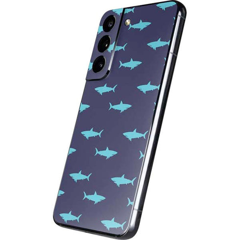 Shark Print Galaxy S22 Skin