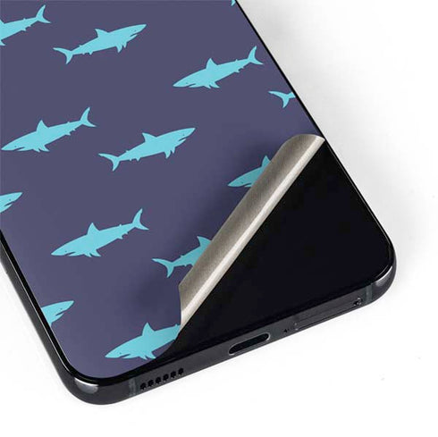Shark Print Galaxy S22 Skin