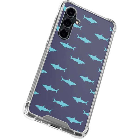 Shark Print Galaxy S23 FE Clear Case