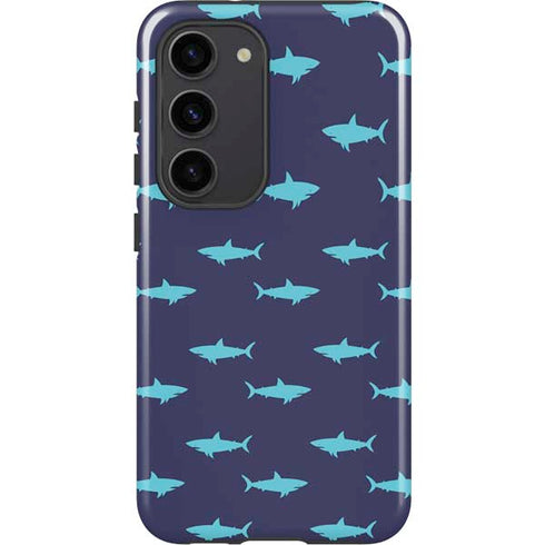 Shark Print Galaxy S23 Pro Case