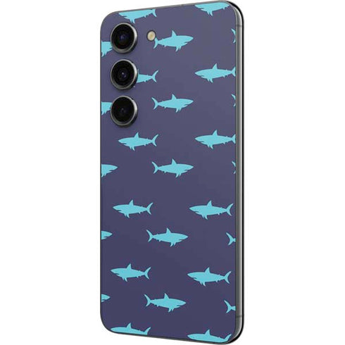 Shark Print Galaxy S23 Skin