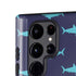 Shark Print Galaxy S24 Ultra Impact Case