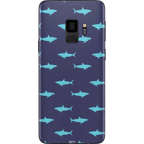 Shark Print Galaxy S9 Skin