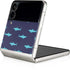 Shark Print Galaxy Z Flip3 5G Skin