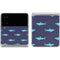 Shark Print Galaxy Z Flip4 5G Skin