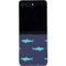Shark Print Galaxy Z Flip5 5G Skin