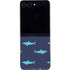 Shark Print Galaxy Z Flip5 5G Skin