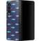 Shark Print Galaxy Z Fold3 5G Skin