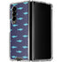 Shark Print Galaxy Z Fold4 5G Clear Case
