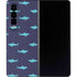 Shark Print Galaxy Z Fold4 5G Skin