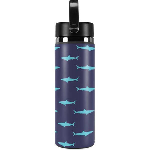 Shark Print Hydro Flask 20oz Wide Mouth Skin