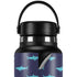 Shark Print Hydro Flask 32oz Wide Mouth Skin