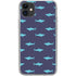 Shark Print iPhone 11 Clear Case