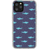 Shark Print iPhone 11 Pro Clear Case