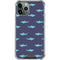 Shark Print iPhone 11 Pro Max Clear Case