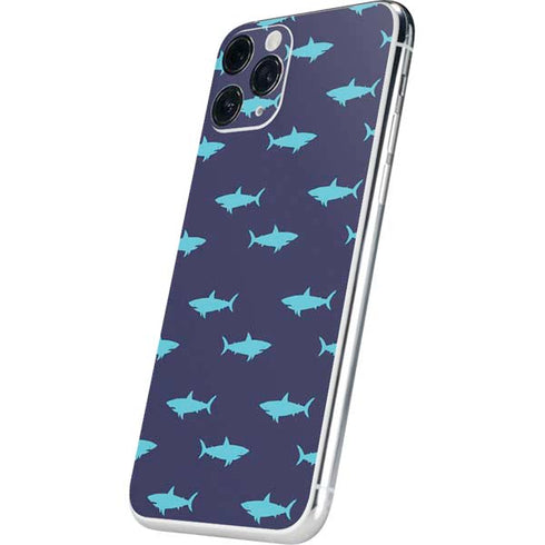 Shark Print iPhone 11 Pro Skin
