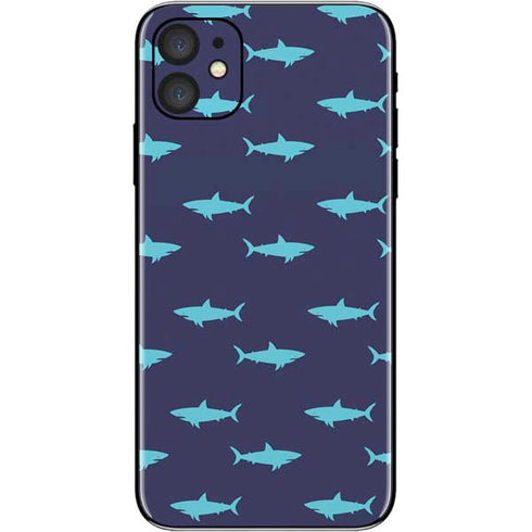 Shark Print iPhone 11 Skin