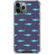 Shark Print iPhone 12 Pro Clear Case