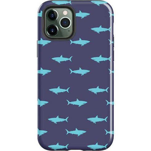 Shark Print iPhone 12 Pro Impact Case