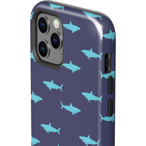 Shark Print iPhone 12 Pro Impact Case
