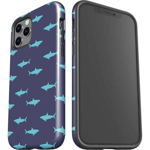 Shark Print iPhone 12 Pro Impact Case
