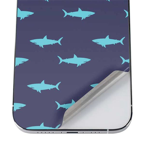 Shark Print iPhone 12 Pro Skin