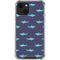 Shark Print iPhone 13 Clear Case