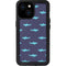 Shark Print iPhone 13 Mini Waterproof Case