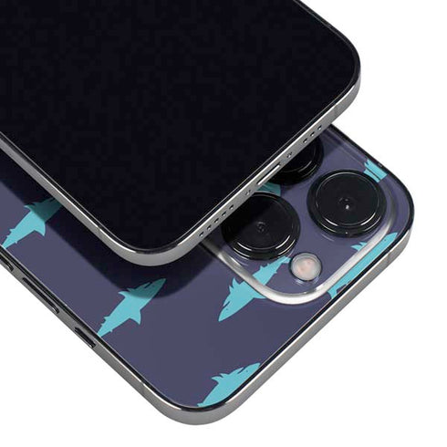 Shark Print iPhone 13 Pro Max Skin