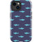 Shark Print iPhone 15 Plus Impact Case