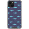 Shark Print iPhone 14 Plus Clear Case