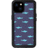 Shark Print iPhone 15 Plus Waterproof Case