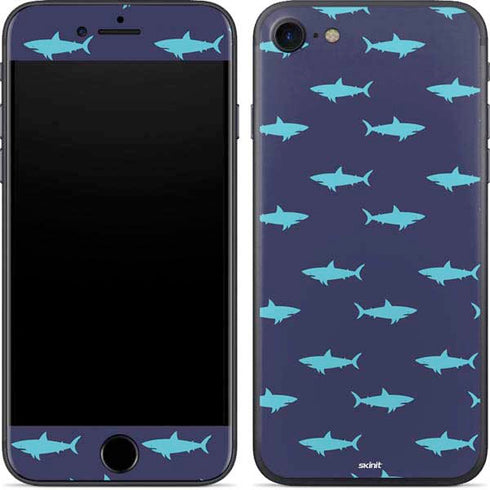 Shark Print iPhone 8 Skin