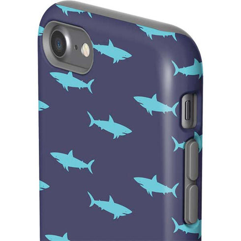 Shark Print iPhone SE (2nd & 3rd Gen) Pro Case