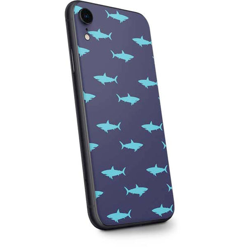 Shark Print iPhone XR Skin